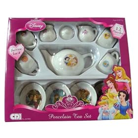 Disney Princess Tea Party Set Girls Pretend Toy