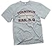 Mens Terminus BBQ Vintage Style Zombie Apocalypse T Shirt