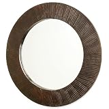 Accents de Ville Urban Round Mirror, 30 Diameter by 
