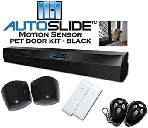 SlideRight AS030/UPB AutoSlide Ultimate IR Pet Bundle, Black