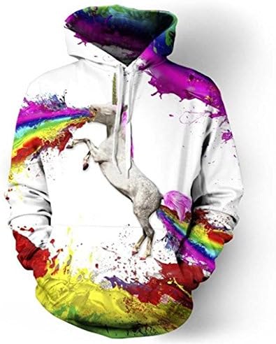 East Knitting 3d Digital Print New Fashion Hoodie Sweatshirt Jacket (S, F1388)