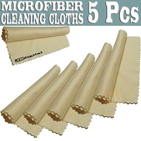 5x Yellow Microfiber Cleaning Cloths + 1 Free JB Yellow Microfiber Cleaning Cloth for... by JB Digital
