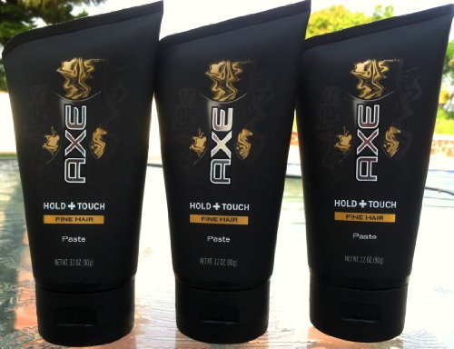 (3pack) Axe Styling Aid Hold Plus Touch Paste 3.2 Ounce