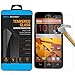 MagicGuardz®, Made for ZTE Boost Max N9520, Premium Real Tempered Glass Screen Protector Shield, Retail Box