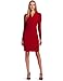 KAMALIKULTURE Women's Long-Sleeve Side-Draped Dress