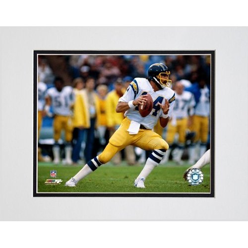Photo File San Diego Chargers Dan Fouts Matted Photo