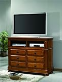 6-D Seven Oaks Media Chest By Crownmark Furniture