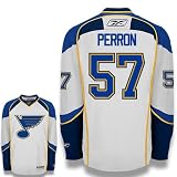 PERRON #57 St Louis Blues RBK Premier NHL