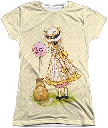 Holly Hobbie 1960's American Greetings Party Junior Front Print T-Shirt