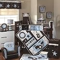 Rock 'N Roll 4 Piece Baby Crib Bedding Set by Lambs & Ivy