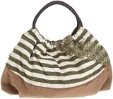 [カシュカシュ] cachecache ウールボーダーレース手提げ