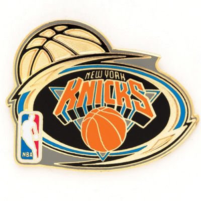 NEW YORK KNICKS OFFICIAL LOGO LAPEL PIN
