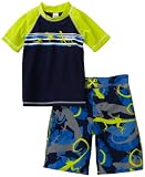Osh Kosh Boys 2-7 Toddler Gecko Rash Guard Set