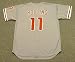 JIMMY ROLLINS Philadelphia Phillies Majestic Away Baseball Jersey, XL