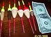 NEW 50 SPRING CASTING BALSA WOOD FLOATS CORKS LOT