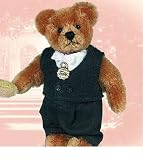 ハーマン・テディベア 花婿 10cm