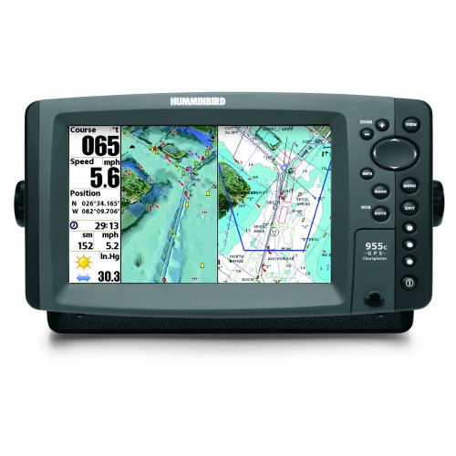 Humminbird 955c Chartplotter with External GPS