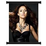 Hyori Lee Sexy Korean Actress Model Kpop Fabric Wall Scroll Poster (16