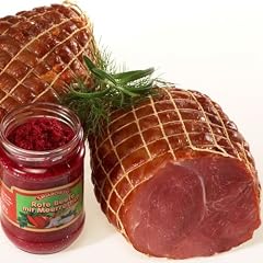 Roher Schinken - Szynka wedzona surowa - ca. 500g auch Osterschinken genannt - METZGERFRISCH!!!