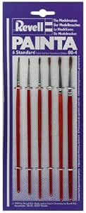 Revell 29621 - Pinselpalette Standard, 6 Stück