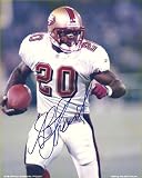 GARRISON HEARST,SAN FRANCISCO 49ERS,NINERS,GEORGIA BULL DOGS,SIGNED,AUTOGRAPHED,8X10 PHOTO,COA, RARE HARD PHOTO TO FIND