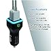 Car Charger, PowerBen 36W 2-Port USB Car Charger with Qualcomm Quick Charge 2.0 Technology & AiPower Adaptive Charging Technology; Includes a 3.3ft Quick Charge Micro USB Cable (Black)