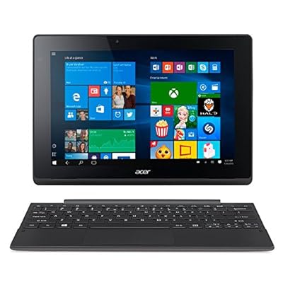 Acer Switch 10E SW3-016 10.1-inch Laptop (Atom x5-Z8300/2GB/32GB/Windows 10 Home/Integrated Graphics), Shark Grey