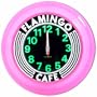 Flamingo Cafe Art Deco Clock