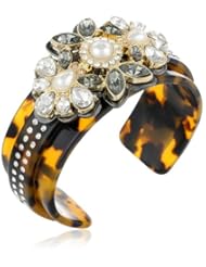 Carolee LUX "What A Girl Wants" Cuff Bracelet, 2"