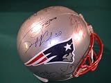 2011 New England Patriots Team Signed Autographed Helmet Coa + Hologram