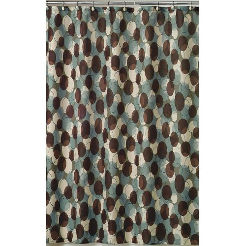 Modern Geo Fabric Shower Curtain