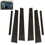 2006-2009 BMW E90 3-Series Sedan Carbon Fiber Door Pillar Post by RS Type