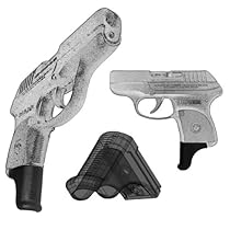 Extra Long 1.25" Magazine Mounted Garrison Grip Extensions For Ruger LCP 380