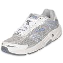 BROOKS Women's Addiction 8 Running Shoe, Silver/White/Blue