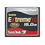 Sandisk Extreme III Compact Flash Card, 16 GB