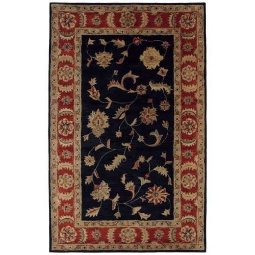 Dynamic Rugs Charisma 1401 Black/Red Persian Rug Size - 6.7 x 9.6 ft.