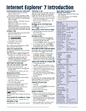 Internet Explorer 7 Introduction Quick Reference (Cheat Sheet of Instructions, Tips & Shortcuts - Laminated)
