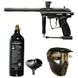 Black Spyder XTRA Paintball Marker Gun Package