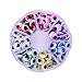 12mm Colors Wiggly Googly Eyes With Eyelash With Self-adhesive DIY Scrapbooking Crafts (12mm)