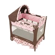 Graco Travel Lite Crib with Bassinet in Betsey