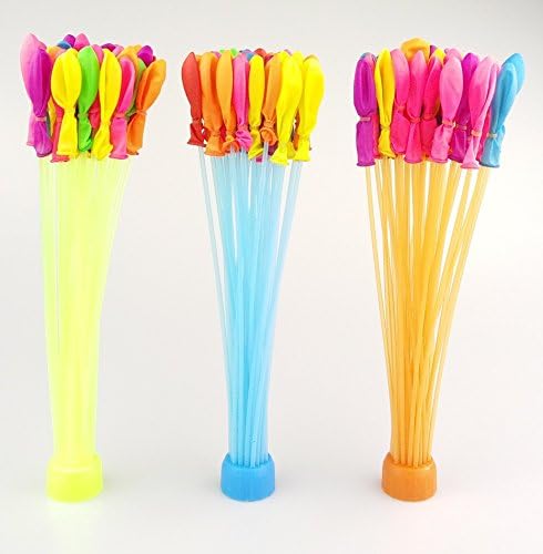 Sonado Balloons, 3 different colors, Fill in 60 Seconds, 111 Total Water Balloons (Sent at random)