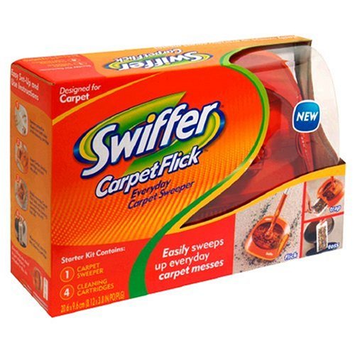 Swiffer Carpet Flick Carpet Sweeper Starter Kit , 1 kit