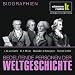Produkt-Bild: KLASSIK RADIO pr&auml;sentiert: Bedeutende Personen der Weltgeschichte: J. W. von Goethe / W. A. Mozart / Maximilien de Robespierre / Friedrich Schiller
