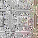 Brewster FD59001 Paintable Solutions III Scrolls In Boxes Paintable Wallpaper, 20.5-Inch by 396-Inch, White