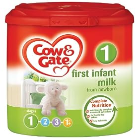 Cow and Gate First Infant Milk from Newborn 400 g (Pack of 6)