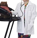 Landau 7003 Kid's Size Lab Coat White Size 7