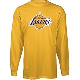 adidas Los Angeles Lakers Primary Logo Long Sleeve T-Shirt