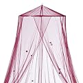 Dream Catcher Mesh Canopy - Fuscia (25x98")