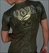 Monarchy Summer - Men's We Trust Short Sleeve Tee in Miltary Green