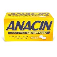 Anacin Tablets 100-Count Box